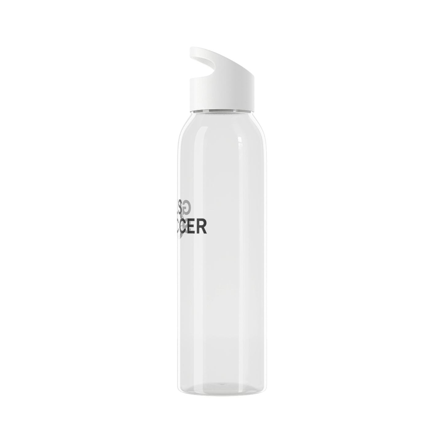 GirlsSoccer Clear Water Bottle