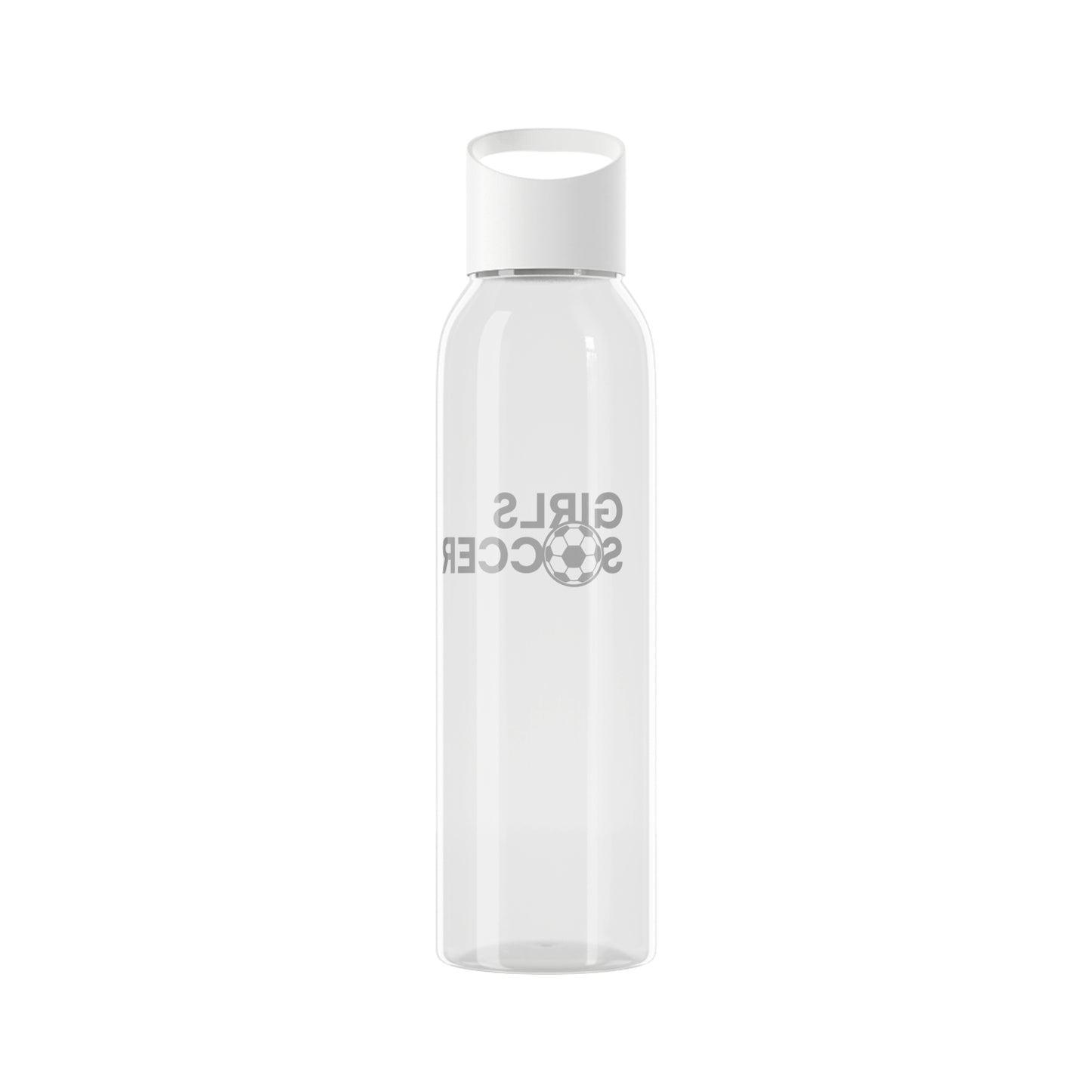 GirlsSoccer Clear Water Bottle
