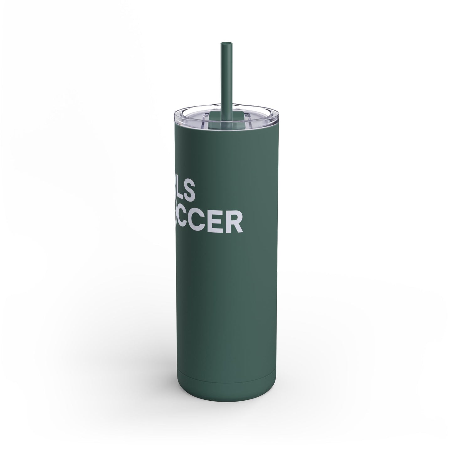GirlsSoccer Matte Tumbler