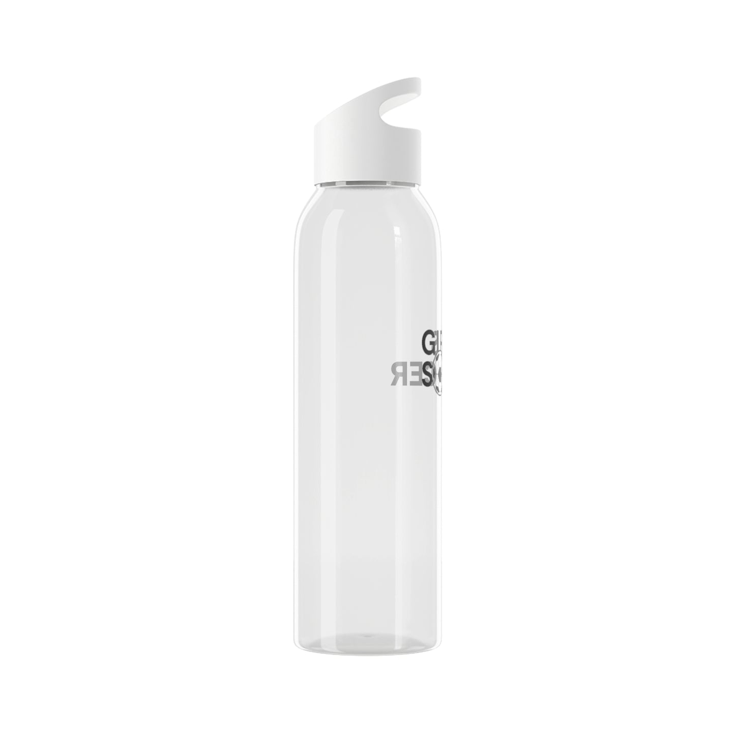 GirlsSoccer Clear Water Bottle