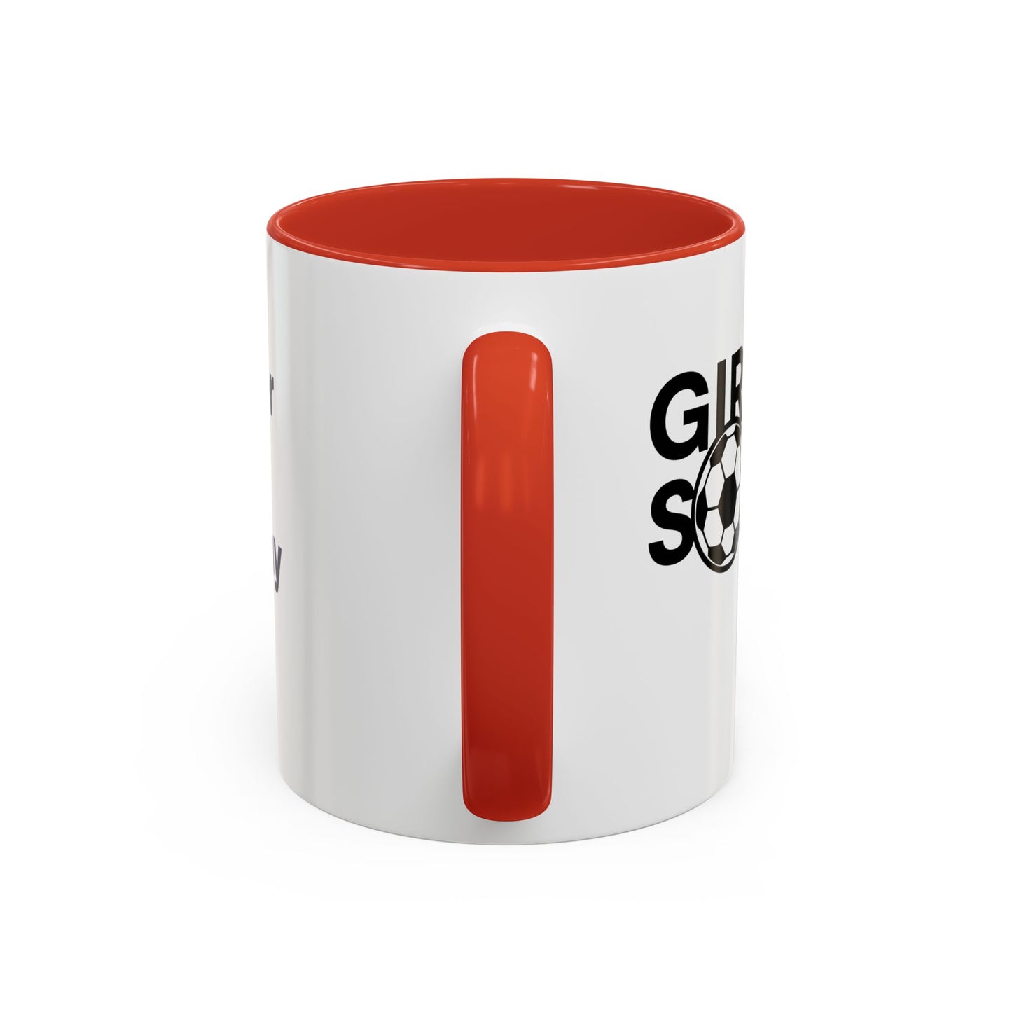 GirlsSoccer Coffee Mug (Black Text)