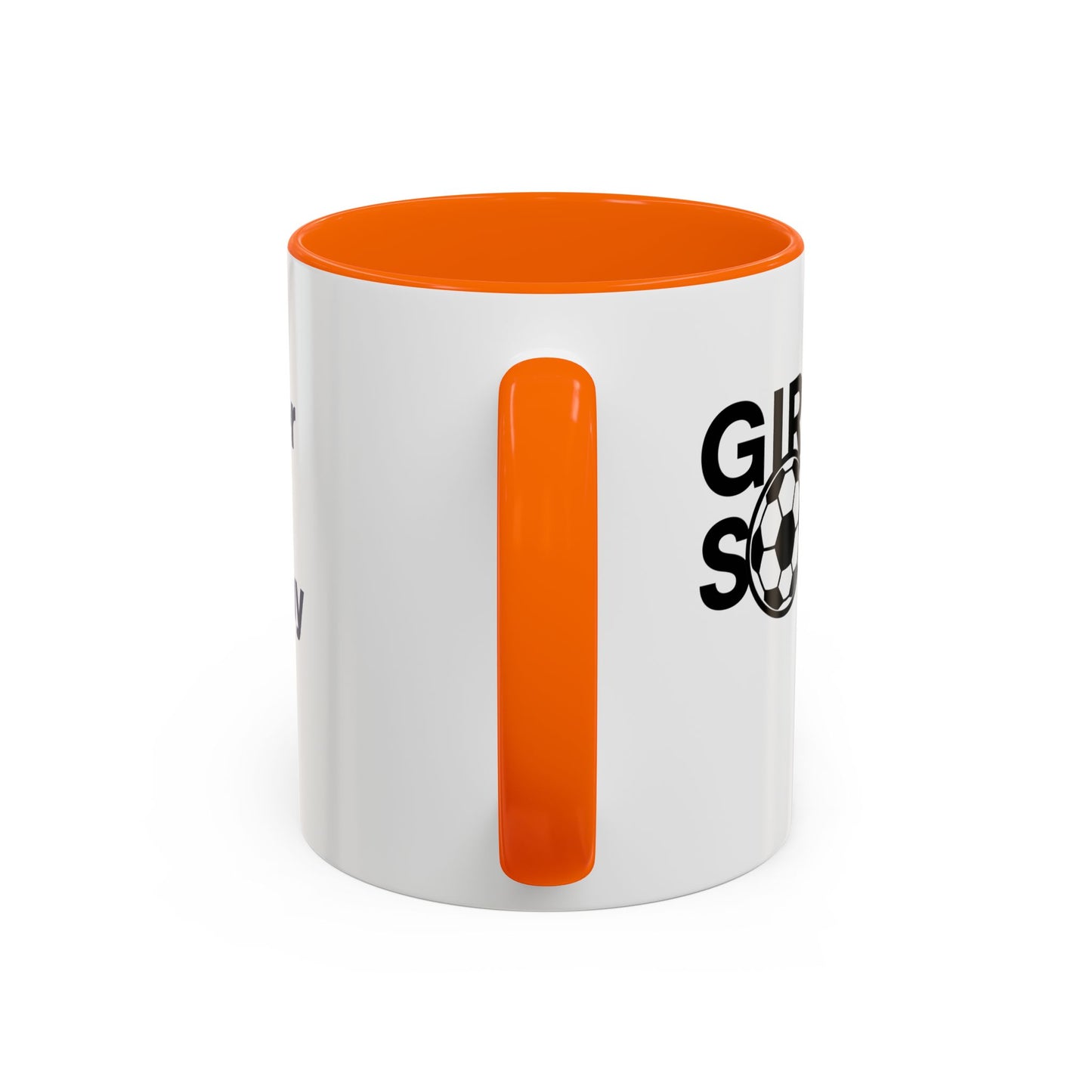GirlsSoccer Coffee Mug (Black Text)