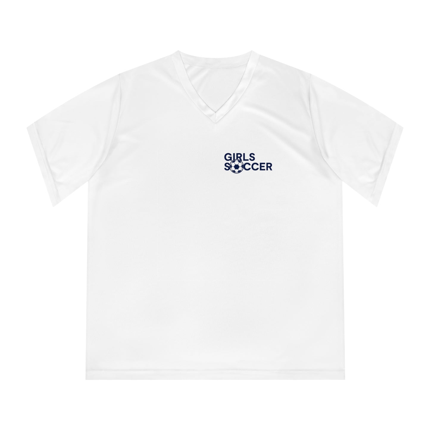 Backtalk Tee - Unleash your Soccer style (White/Black Text)