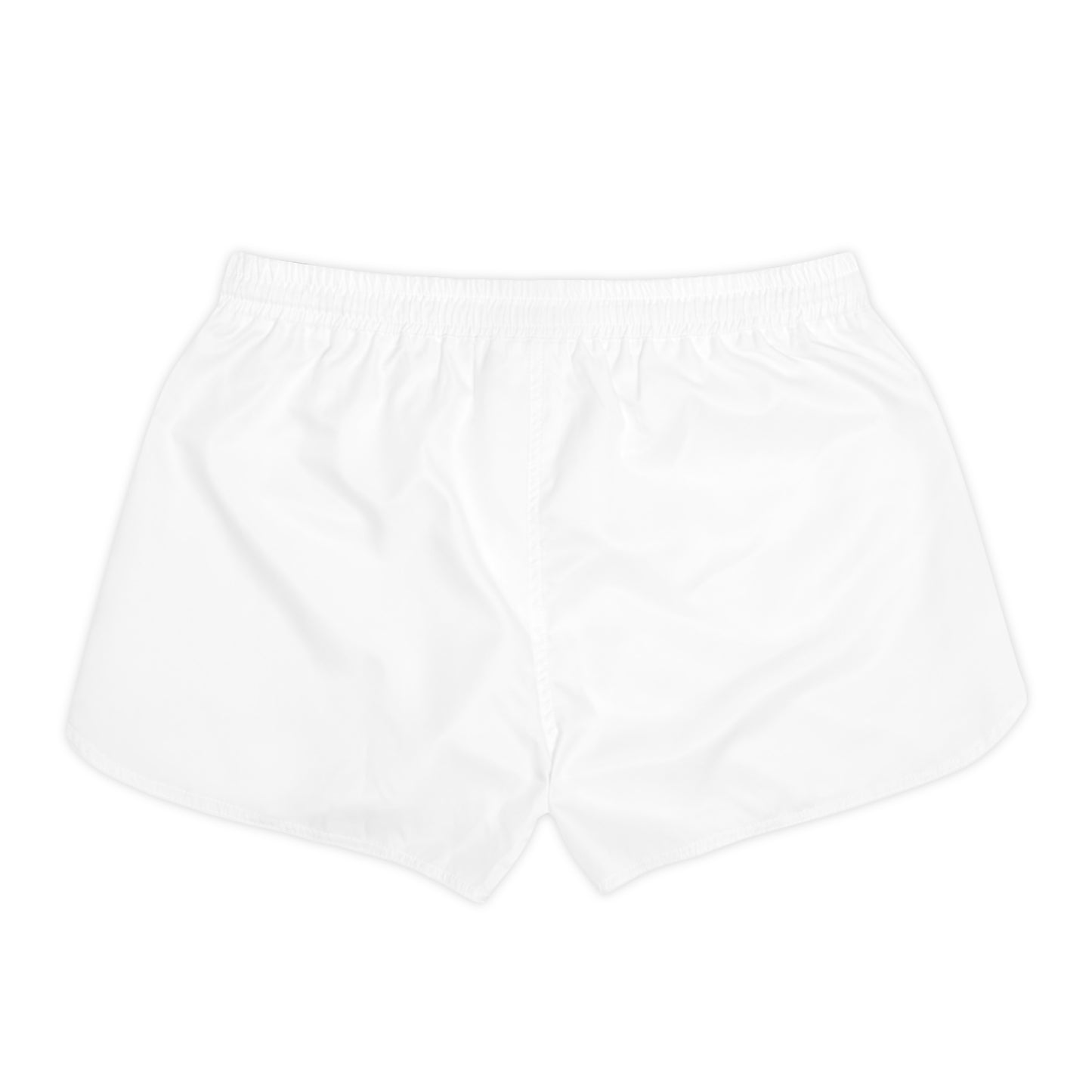 GirlsSoccer Casual Shorts (White/Blue Text)