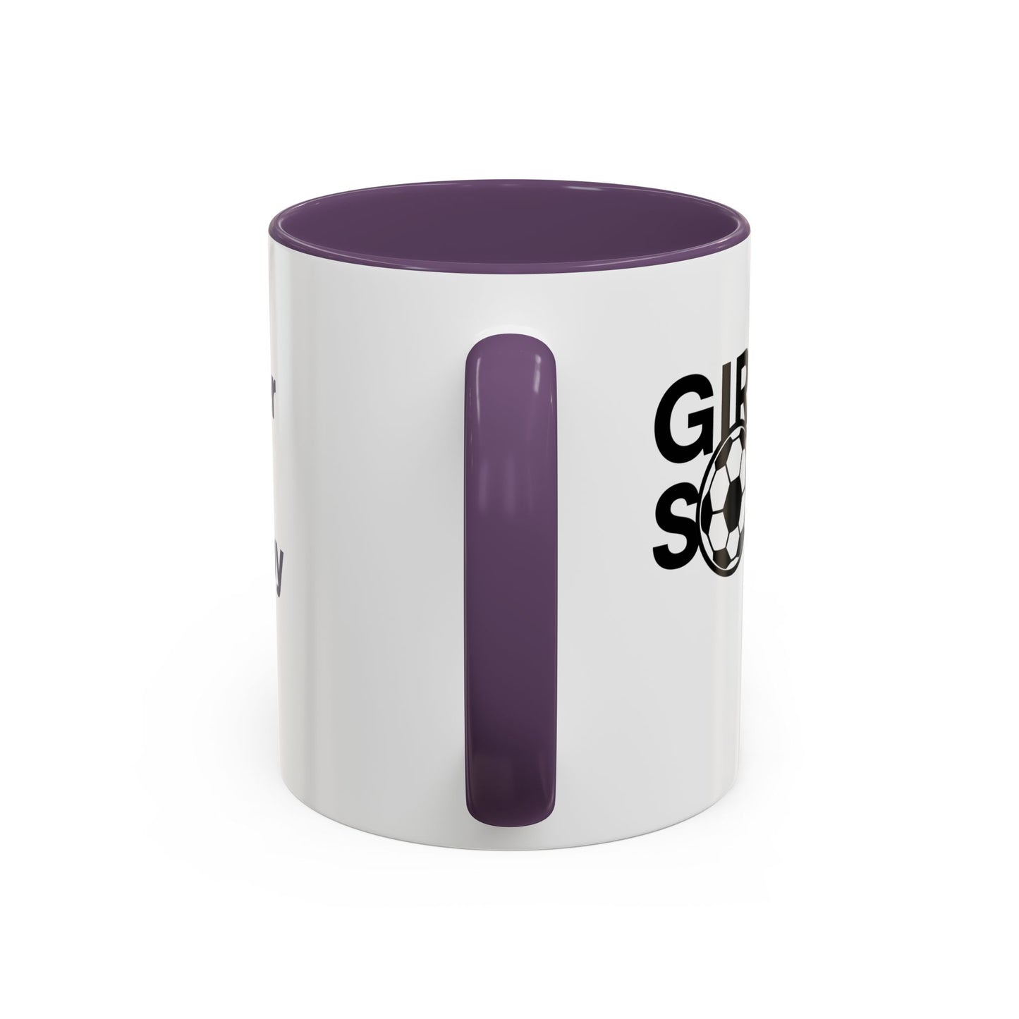 GirlsSoccer Coffee Mug (Black Text)