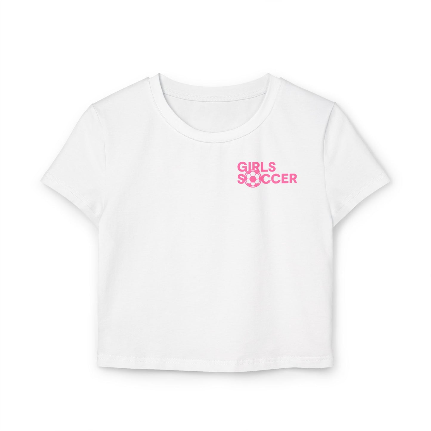 Backtalk Crop - Brave, Bold, Unbreakable (White/Pink Text)