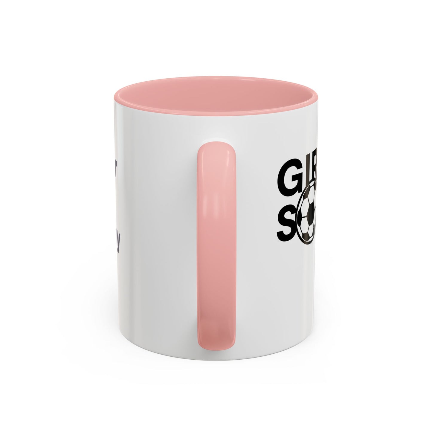 GirlsSoccer Coffee Mug (Black Text)