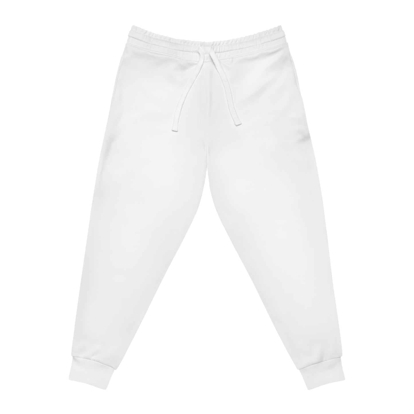 GirlsSoccer Athletic Joggers (White/Blue Text)