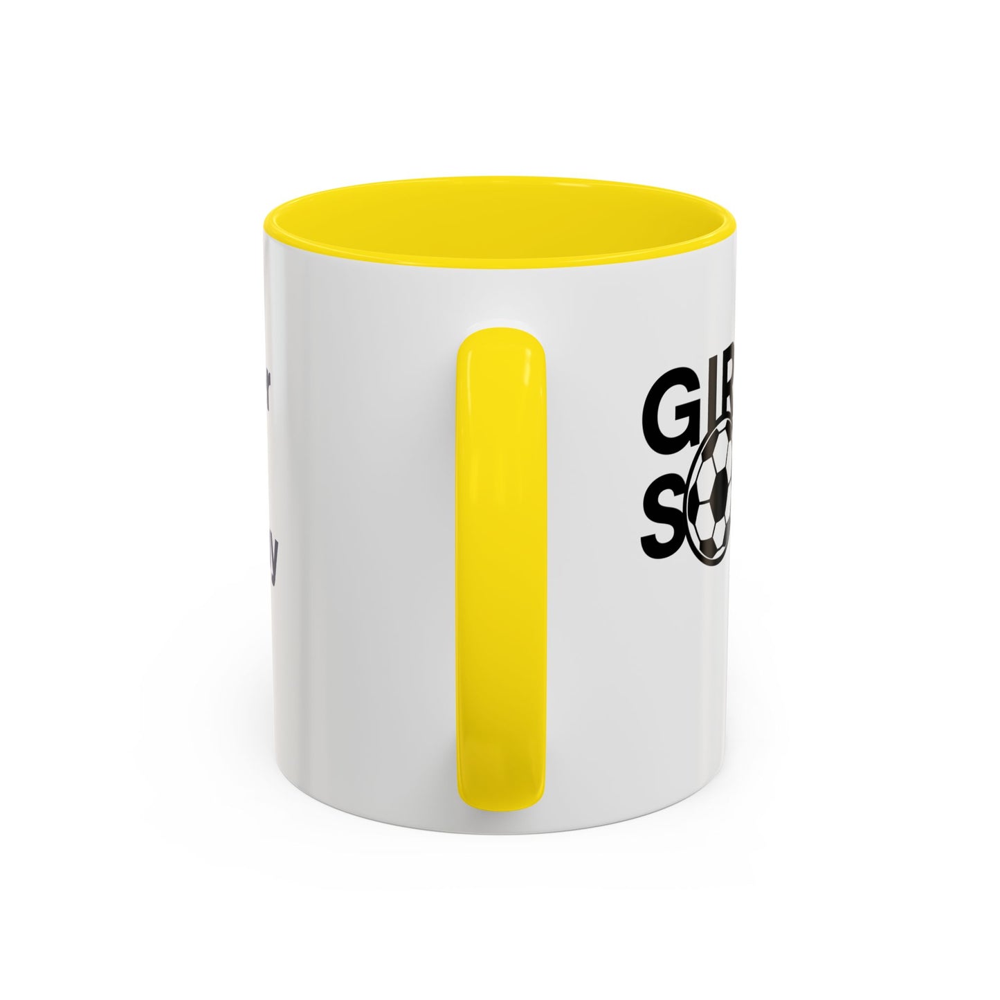 GirlsSoccer Coffee Mug (Black Text)
