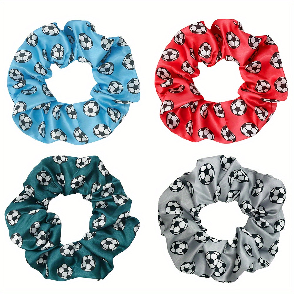 Soccer Hair Scrunchies