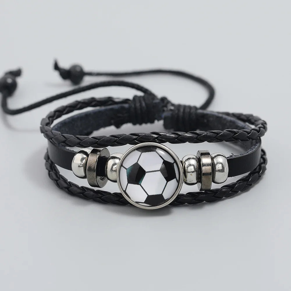 Fashion Beaded Football