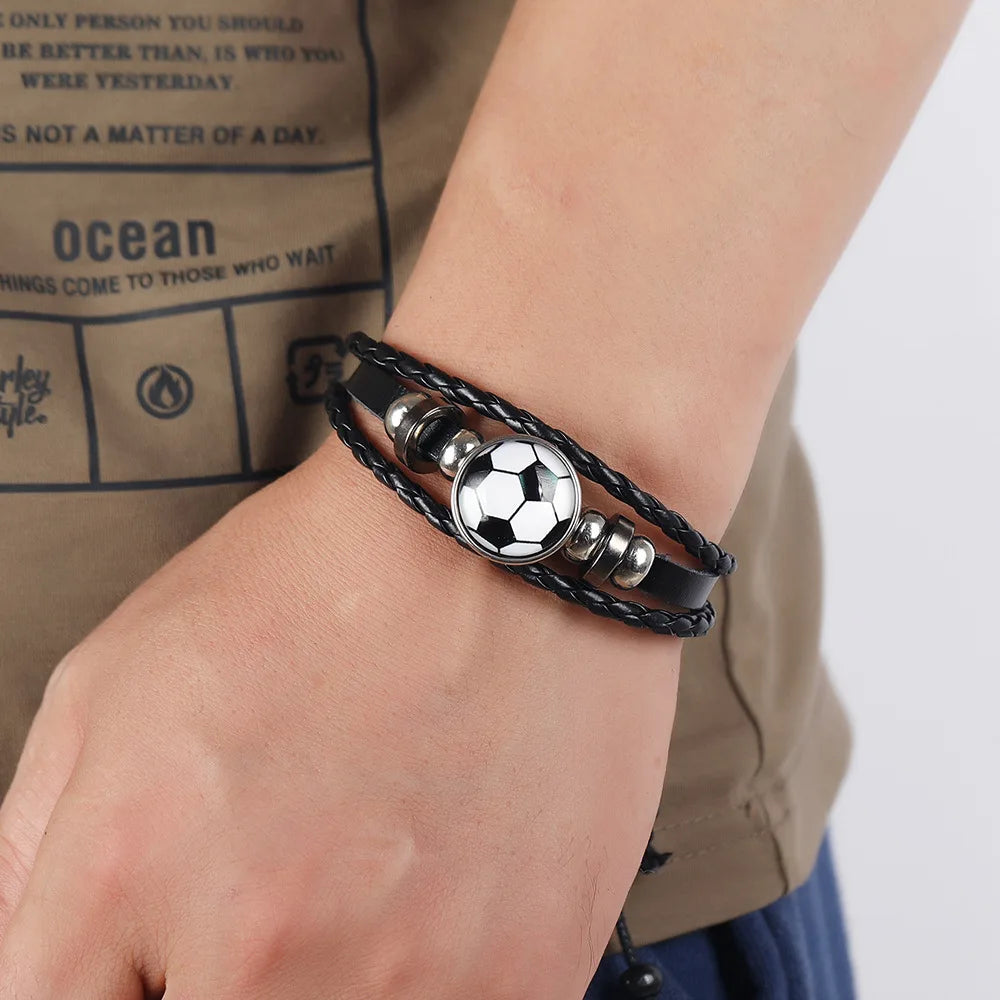 Fashion Beaded Football