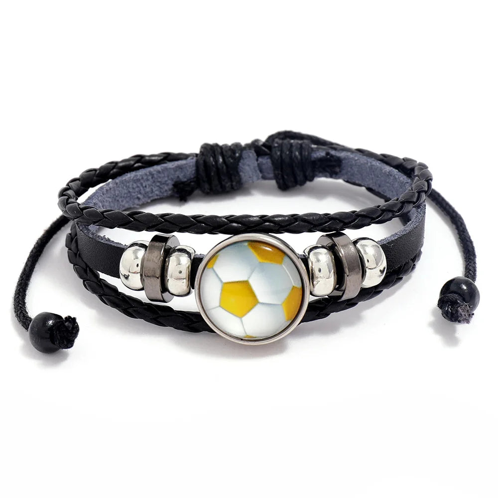 Fashion Beaded Football