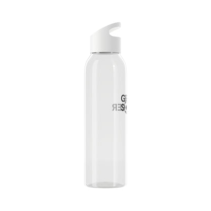 GirlsSoccer Clear Water Bottle