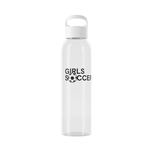 GirlsSoccer Clear Water Bottle