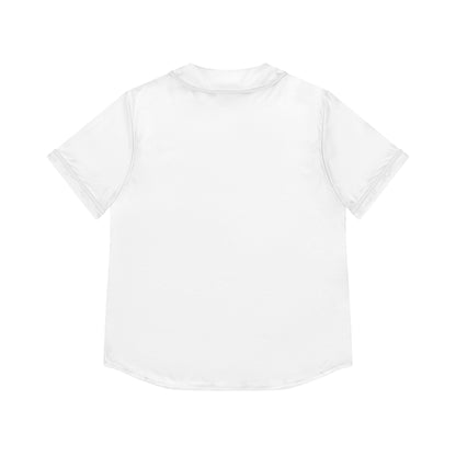 GirlsSoccer Varsity Baseball Jersey (White/Pink Text)