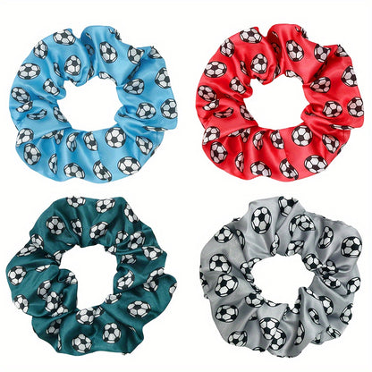 Soccer Hair Scrunchies